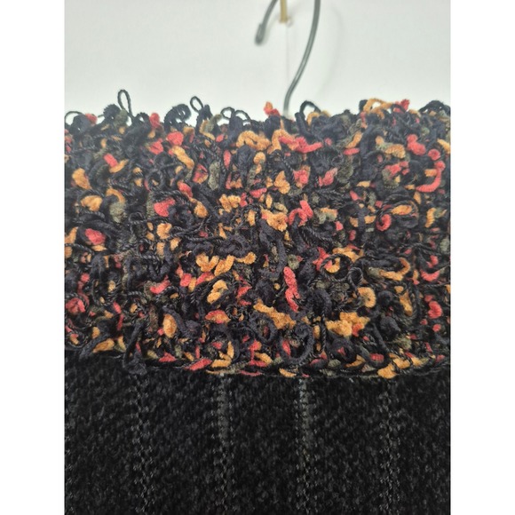 VINTAGE NWT Gantos Chenille Knit Cardigan SweaterMedium Multicolor Button Front‎ - Picture 13 of 16